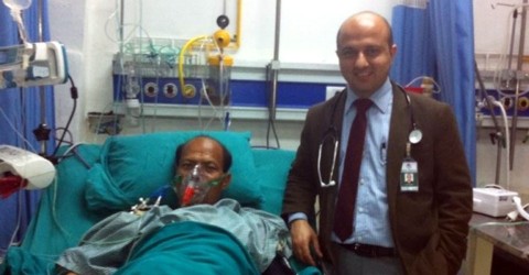 Another successful case of coronary artery bypass grafting ( CABG ) done by me.   